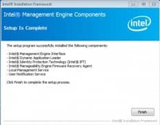 what is intel management engine coponents